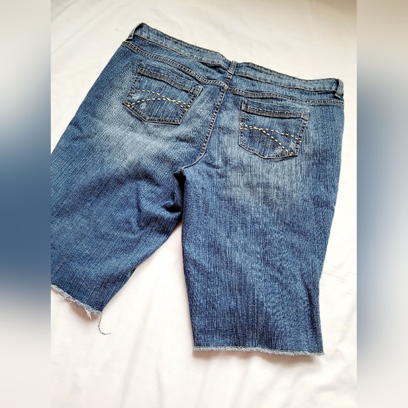 U.S.Polo Assn. Authentic Goods Women's Bermuda Shorts Cotton High Rise, Size 20 - Picture 9 of 16